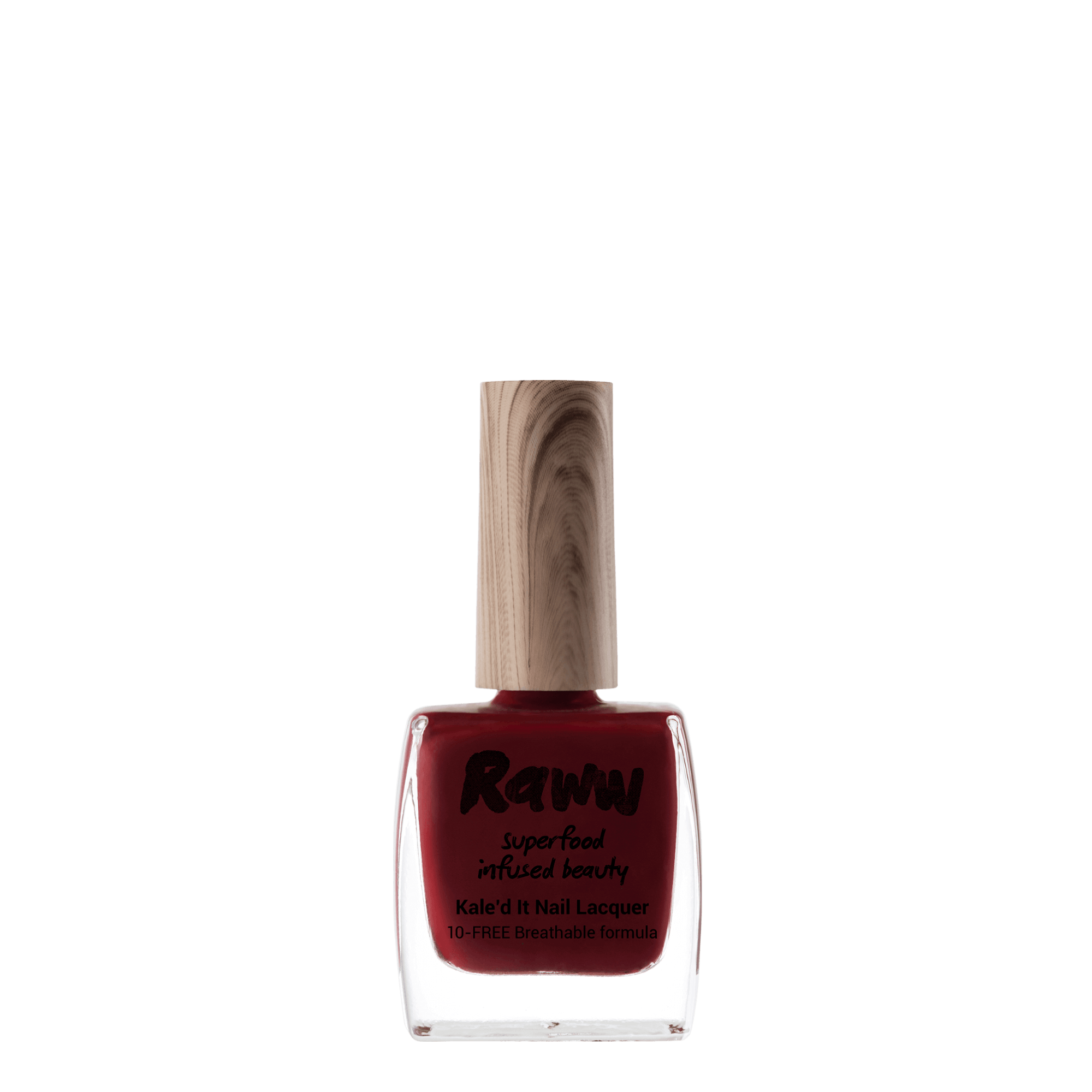 Kale'D It Nail Lacquer (Dark Cherry) | RAWW Cosmetics | 01