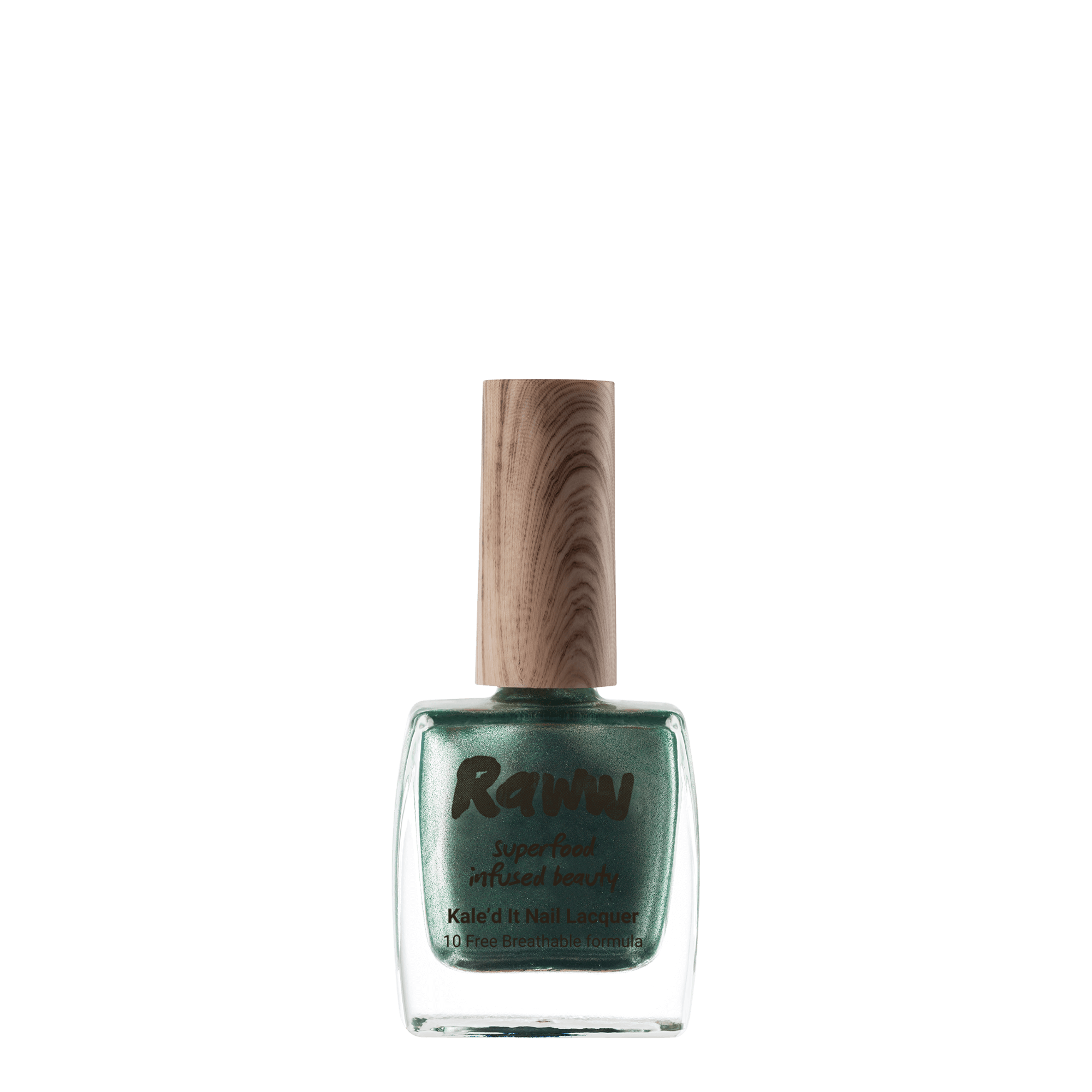 Kale'D It Nail Lacquer (Oh My Green-Ness!) | RAWW Cosmetics | 01
