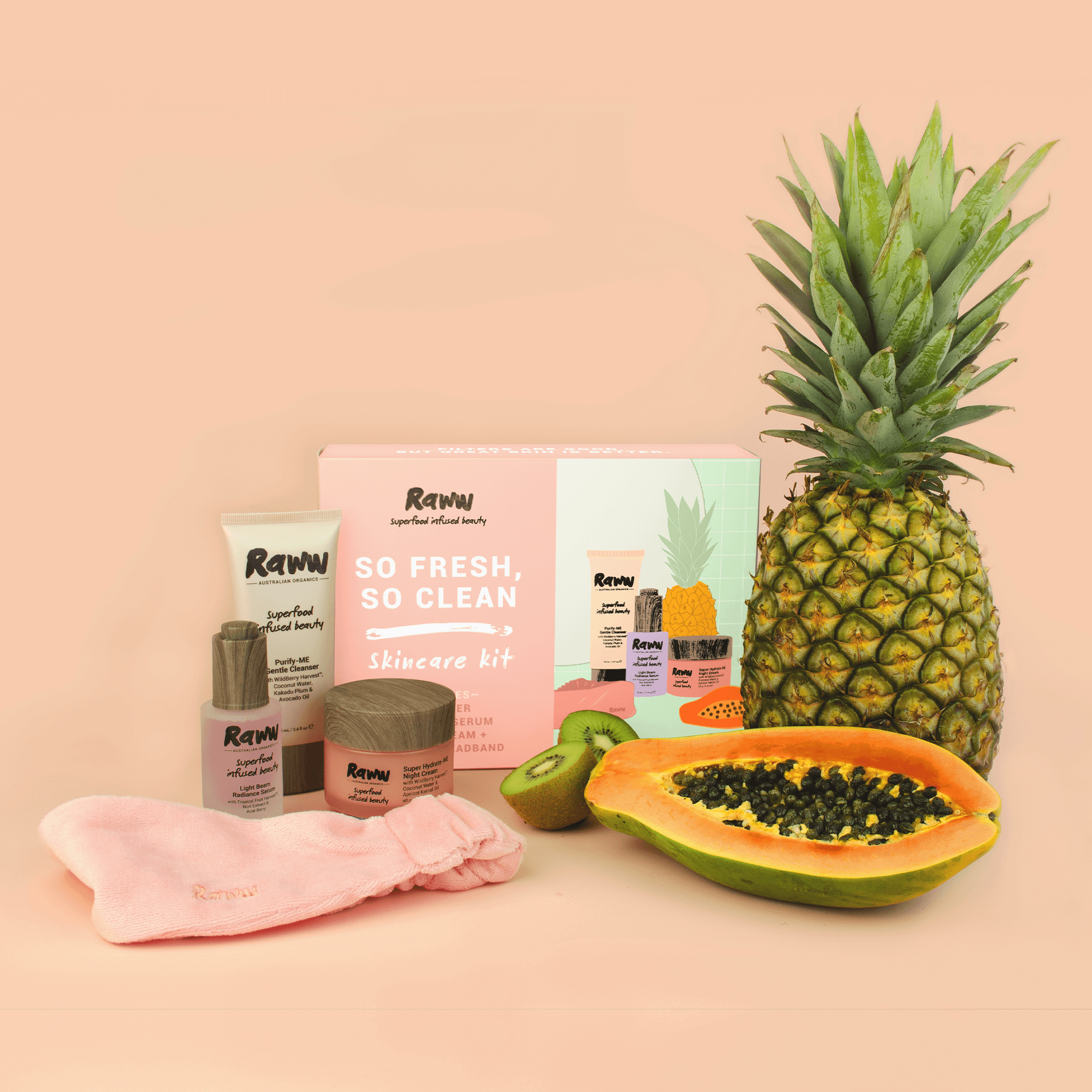 So Fresh, So Clean Skincare Kit | RAWW Cosmetics | Lifestyle 03