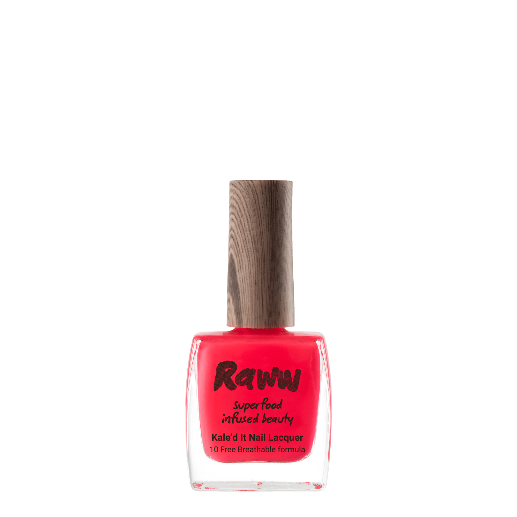 Kale'D It Nail Lacquer (Strawberry Bang) | RAWW Cosmetics | 01