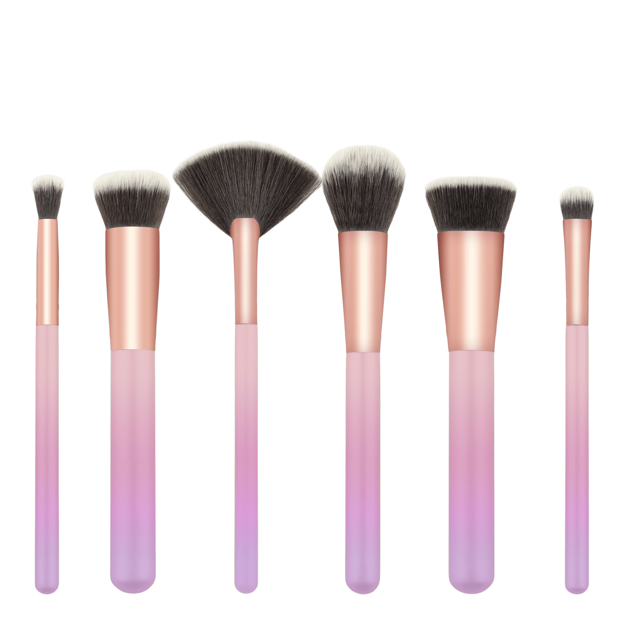 6 Piece Brush Set | RAWW Cosmetics | 02